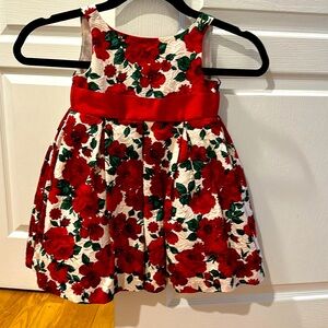 Adorable Janie and jack Christmas dress. Worn once!